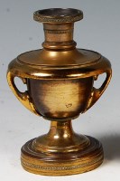 Lot 343 - A French Empire gilt bronze travelling...