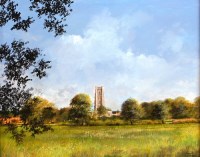 Lot 399 - Clive Madgwick (1934-2005) - A Suffolk Church...