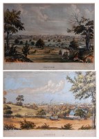 Lot 438 - After S Clarke of Ipswich - Set of four colour...