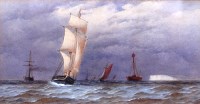 Lot 443 - Late 19th century English school - Sailing...