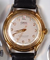 Lot 253 - An Oris midsize gents wristwatch, having a...