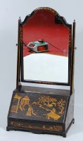 Lot 639 - A 19th century chinoisserie Japan lacquered...