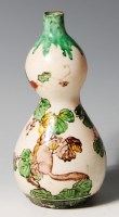 Lot 95 - A circa 1700 Japanese double gourd vase,...