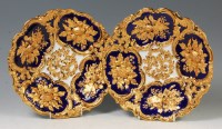 Lot 99 - A pair of 19th century Meissen porcelain...