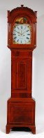 Lot 478 - An early 19th century mahogany longcase clock,...