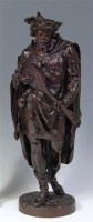 Lot 679 - A late 19th century French bronze figure of a...