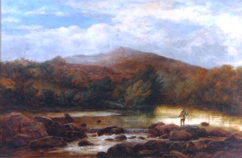 Lot 720 - George Harlow - The Llugg Betws Y Coed, North...