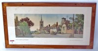 Lot 8 - An original framed railway carriage print of...