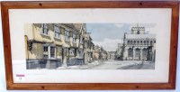 Lot 10 - An original framed railway carriage print of...