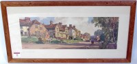 Lot 12 - An original framed railway carriage print of...