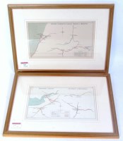 Lot 13 - Two framed and glazed original 1914 and 1920...