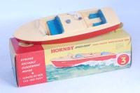 Lot 163 - 1960s Hornby Speed Boat No. 3 'UNA' red/cream...