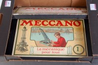 Lot 169 - Four French Meccano outfits, early 1920's, all...