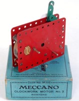 Lot 185 - 1933-34 Meccano No.2 clockwork motor. A rare...