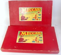 Lot 192 - Two French post-war Meccano outfits, each...