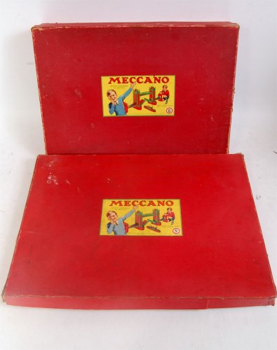 Lot 205 - Two Meccano outfits, both good used condition:...