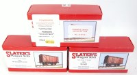 Lot 306 - 2x Slater's wagon kits - 7062 BR 12 ton van...