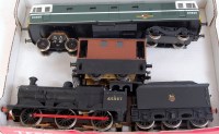 Lot 319 - A small tray containing 3 locos for...