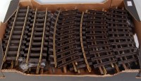 Lot 442 - A large tray of LGB GI track including 20x No....