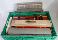 Lot 491 - A large tray of GI narrow gauge items...