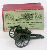 Lot 1280 - A Britains No. 1292 Royal Artillery gun...