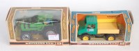Lot 1298 - Two window boxed Britains farming implements...