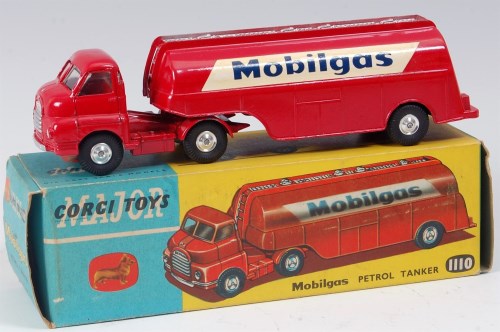 Lot 1631 - A Corgi Toys No. 1110 Mobil Gas Petrol tanker...