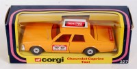 Lot 1696 - A Corgi Toys No. 327 Chevrolet Caprice taxi...