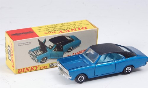 Lot 2011 - A Dinky Toys No. 179 Opel Commodore comprising...