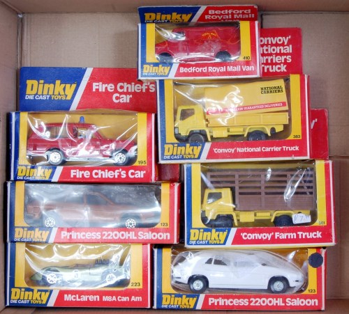 Lot 2080 - Seven various Dinky Toys window boxed diecast...