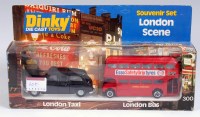 Lot 2081 - A Dinky Toys No. 300 boxed souvenir set titled...