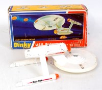 Lot 2086 - A Dinky Toys No. 358 USS Enterprise from Star...