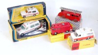 Lot 2092 - Five various boxed Dinky Toys and Corgi Toys...