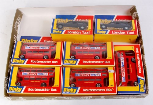 Lot 2155 - Seven various boxed, as issued, Dinky Toys...
