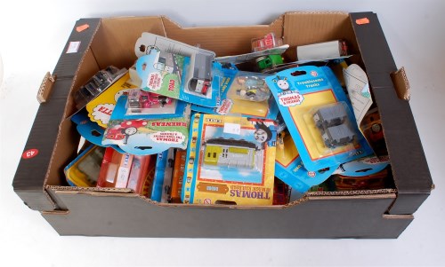 Lot 2672 - 42 various carded ERTL Thomas the Tank Engine...