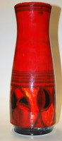 Lot 7 - A large Poole pottery vase of inverted...