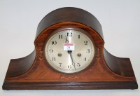 Lot 21 - An Edwardian mahogany and chequer strung...