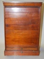 Lot 147 - An Edwardian walnut table top collector's...