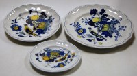 Lot 156 - Three sets of four Spode graduated plates in...