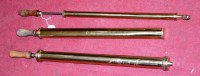 Lot 184 - Three various early 20th century brass hand...