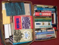 Lot 195 - Two boxes of assorted military related books...