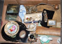 Lot 203 - A box of miscellaneous items to include an...