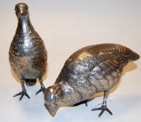 Lot 221 - A pair of mid 20th century silver plated...
