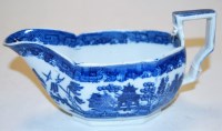 Lot 237 - An early 19th century Spode blue and white...