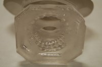Lot 245 - A late Victorian frosted and moulded glass...