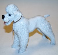 Lot 248 - A Fritz Heidenreich German porcelain poodle, h....