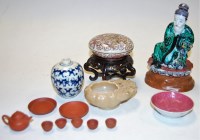 Lot 270 - Assorted Chinese wares, to include; 100 Boys...