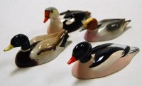 Lot 272 - A set of four Beswick decoy ducks, as a...