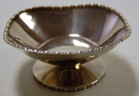 Lot 296 - A George V silver pedestal sweetmeat bowl,...