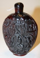 Lot 347 - A reproduction Chinese carved resin scent...